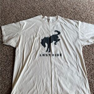 Fruit of the Loom Cream Graphic Tee